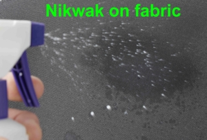 Nikwak on fabric